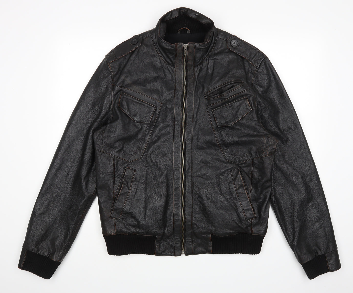 Good Souls Mens Black   Jacket  Size L