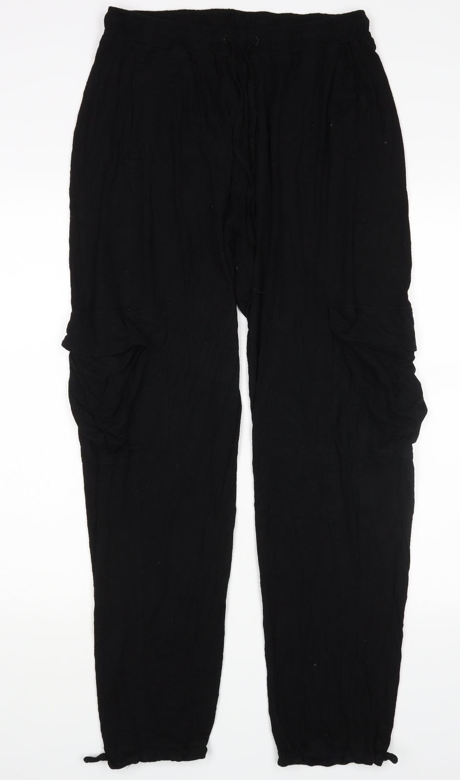 Asquith Womens Black   Trousers  Size L L30 in