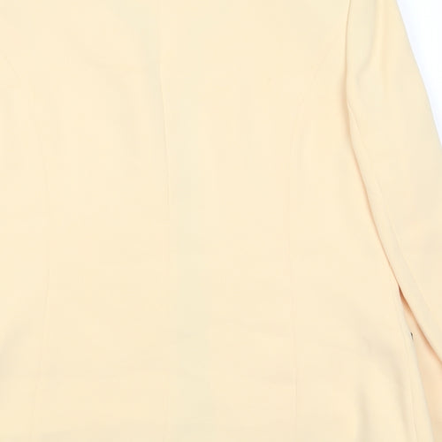 Jaques Vert Womens Yellow   Jacket Blazer Size 12