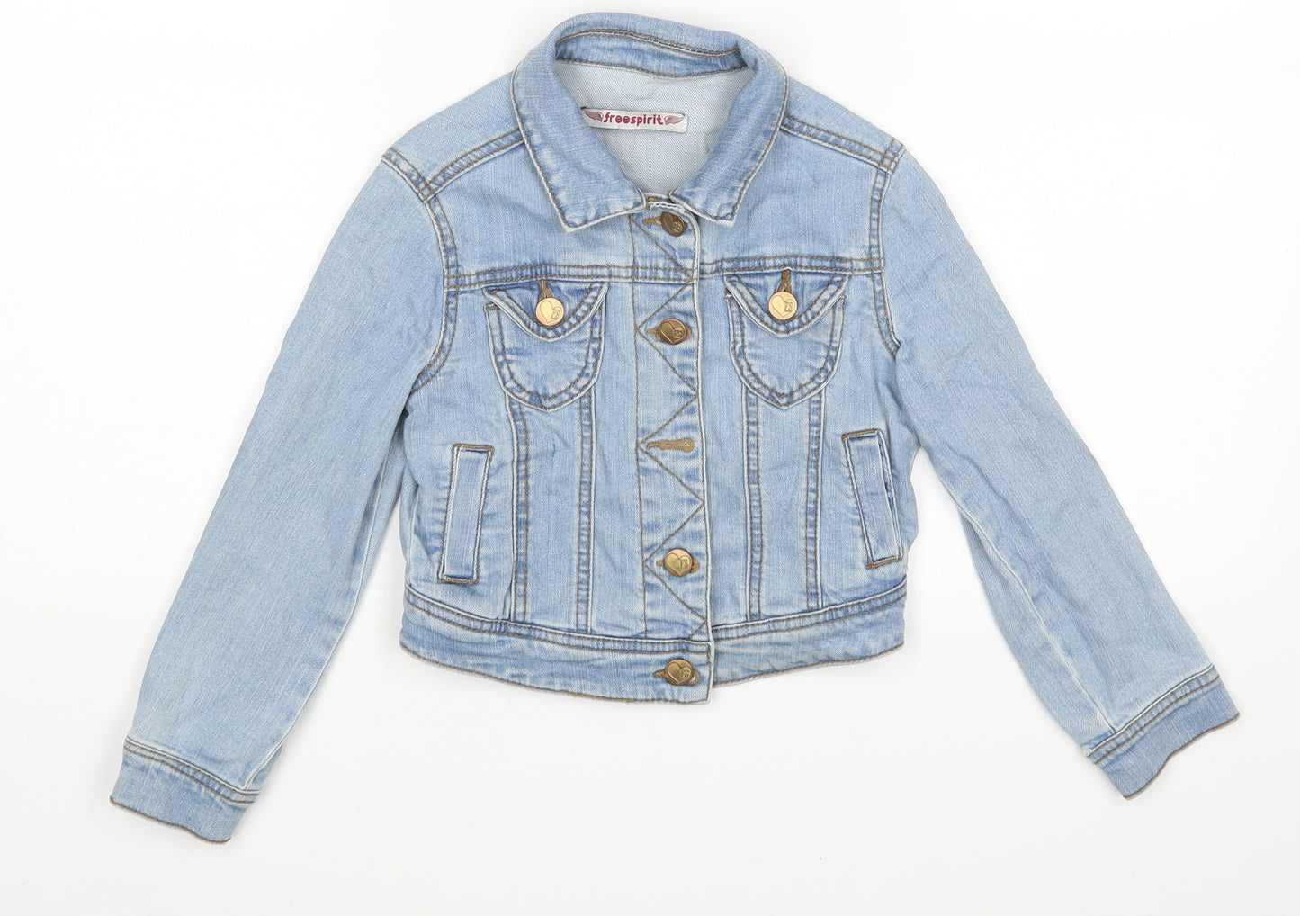 Freespirit Girls Blue   Jacket  Size 5-6 Years