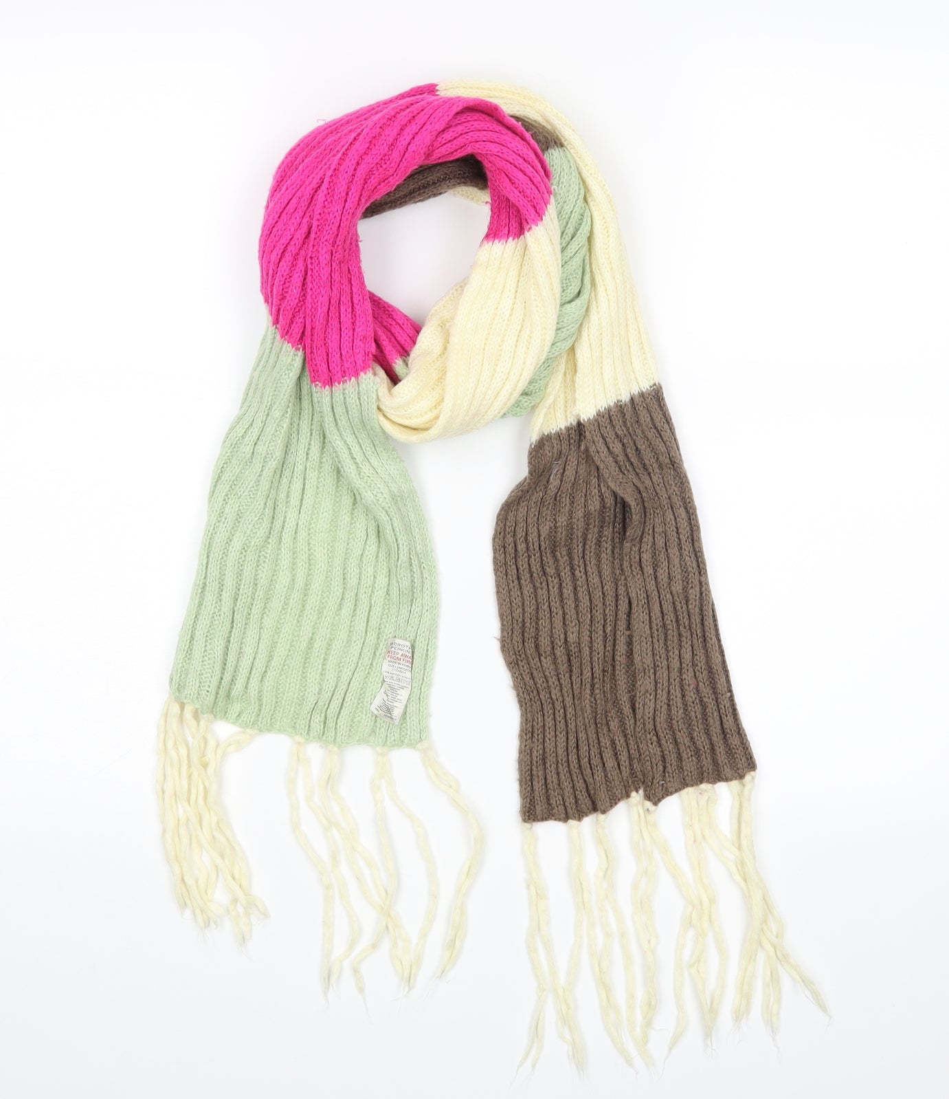 Dorothy Perkins Womens Multicoloured Striped   Scarf