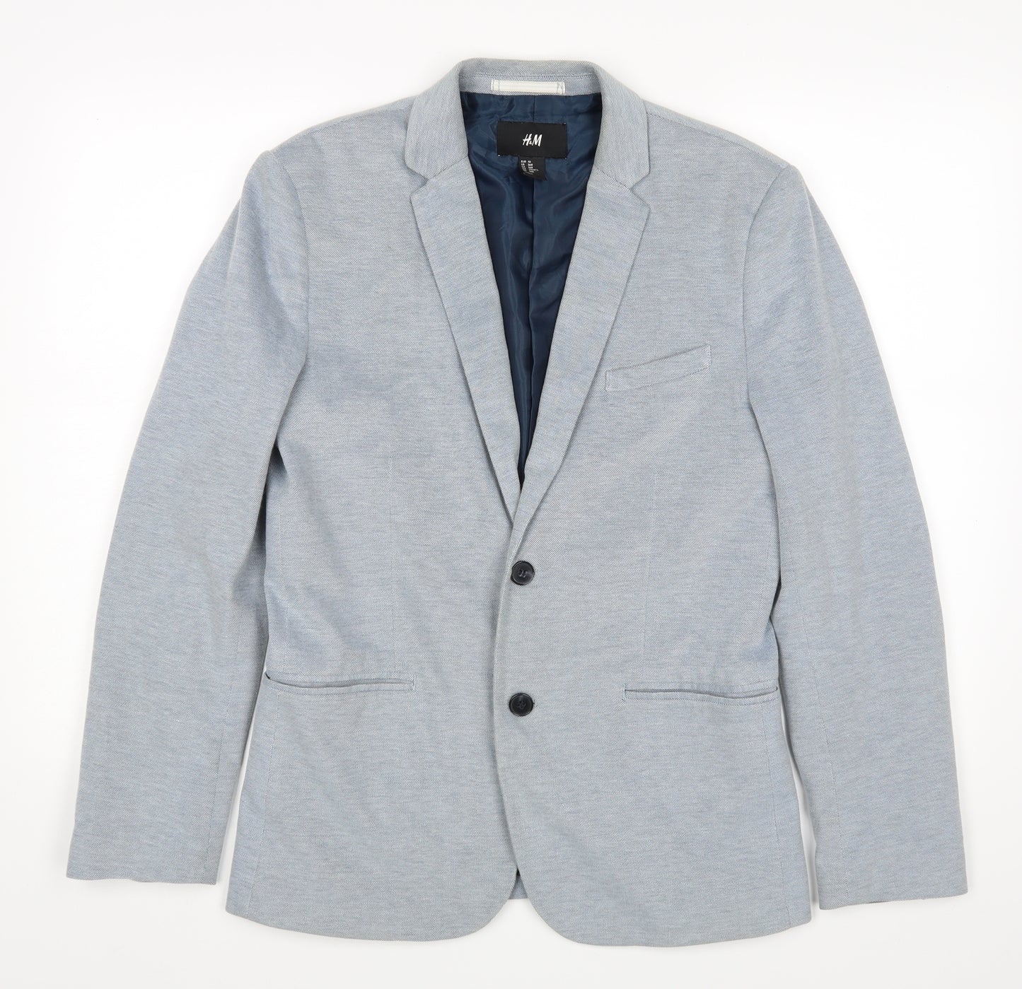 H&M Mens Blue   Jacket Blazer Size M