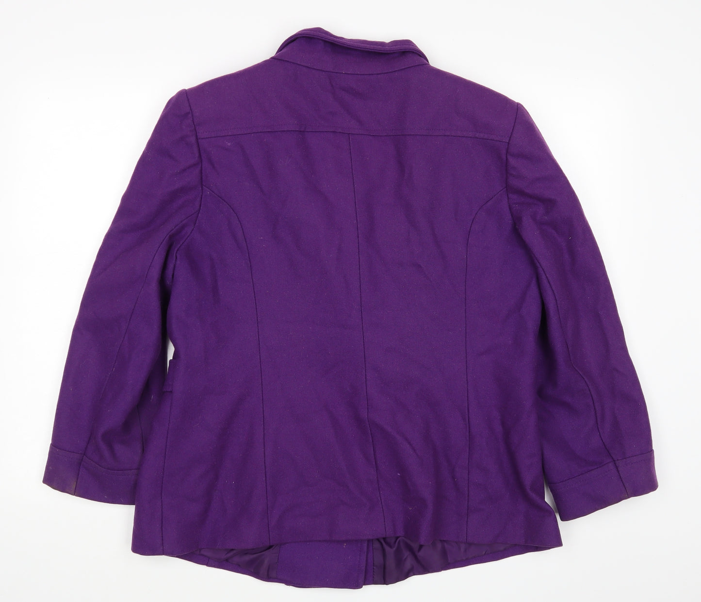 George Womens Purple   Jacket Blazer Size 18
