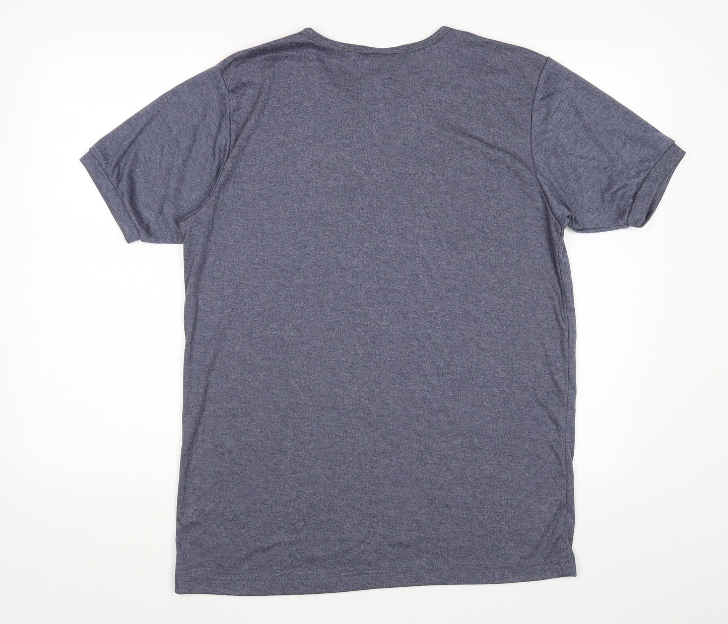 Premier Man Mens Blue    T-Shirt Size L