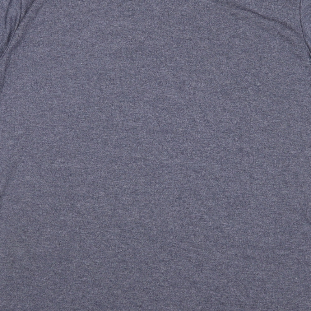 Premier Man Mens Blue    T-Shirt Size L