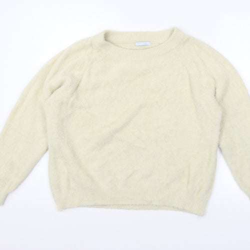 Remix Womens Beige   Pullover Jumper Size XL