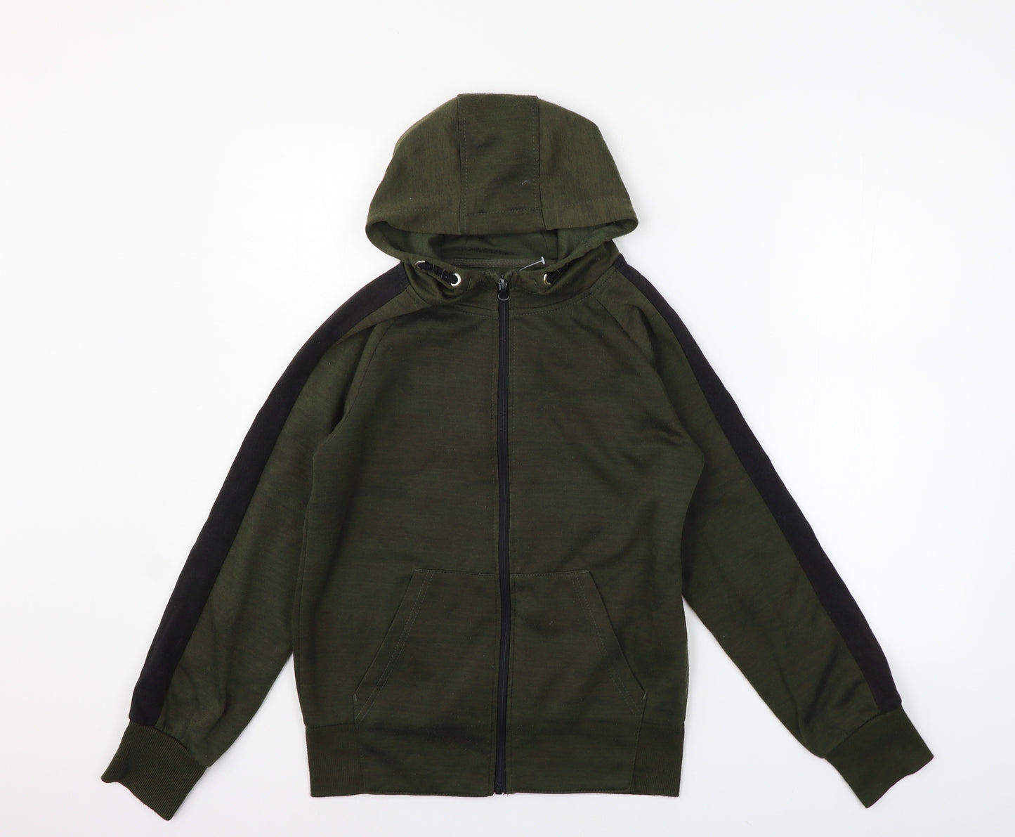 Primark Boys Green   Full Zip Hoodie Size 12-13 Years