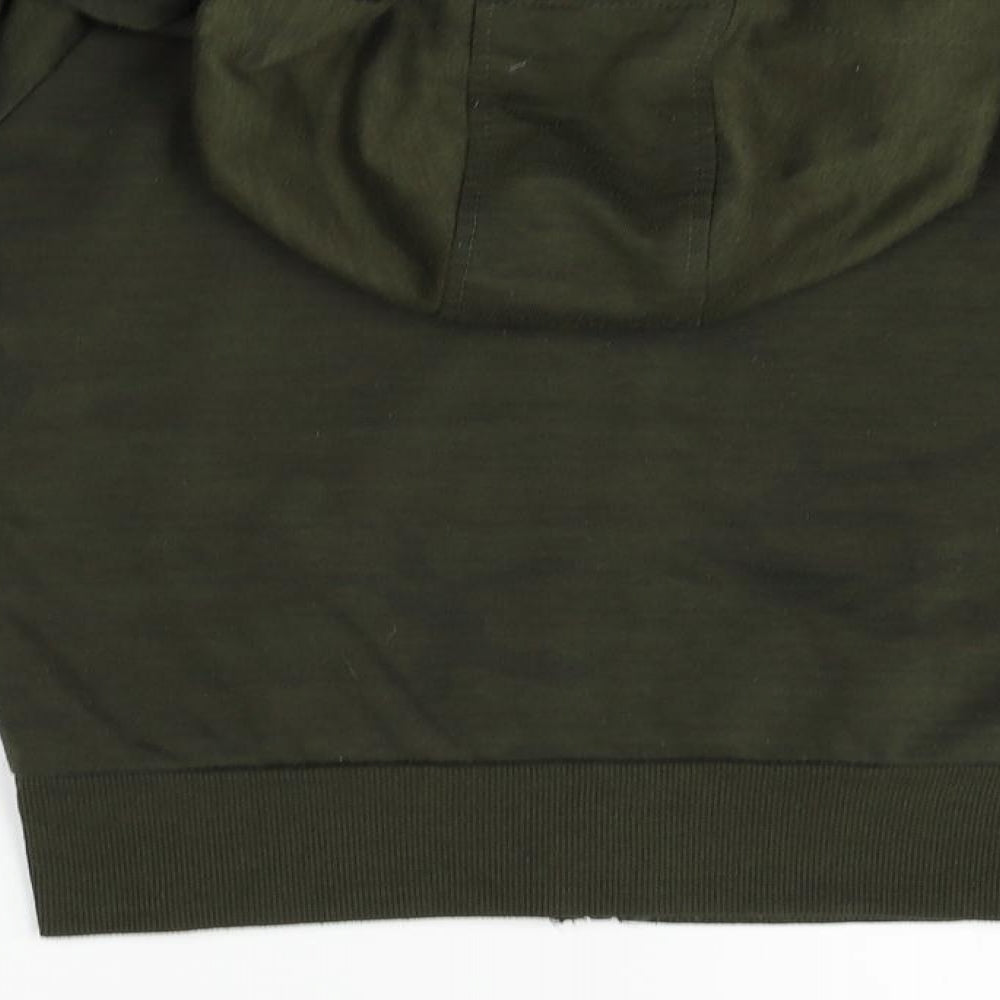 Primark Boys Green   Full Zip Hoodie Size 12-13 Years