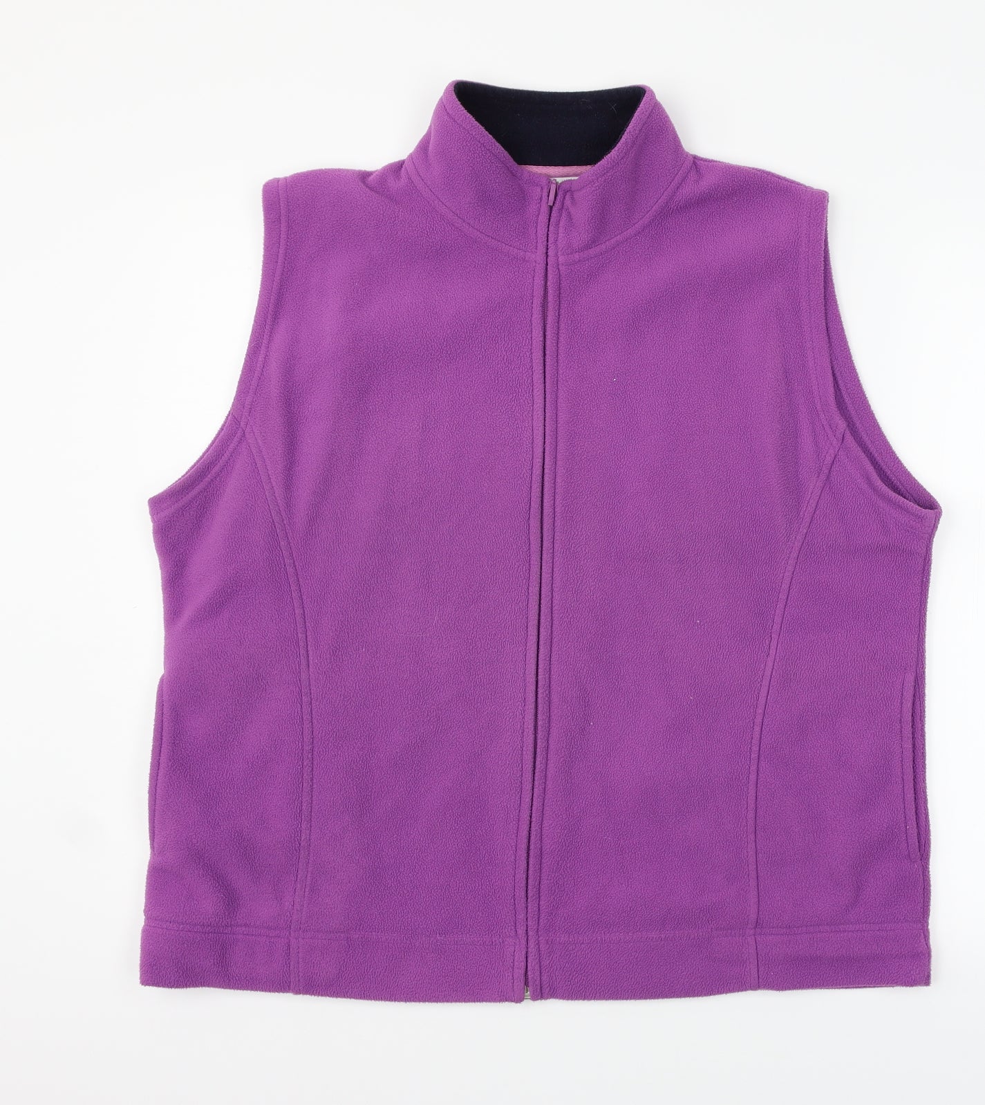 EWM Womens Purple   Gilet Coat Size XL