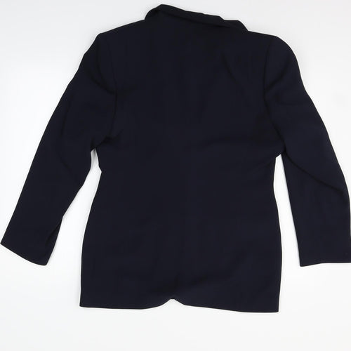 Marks and Spencer Womens Blue   Jacket Blazer Size 16