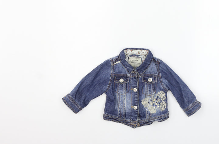 Next  Boys Blue   Jacket  Size 6-9 Months