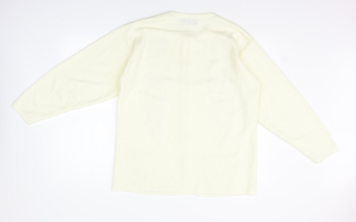 PARAMOR   Womens Yellow   Cardigan Jumper Size L