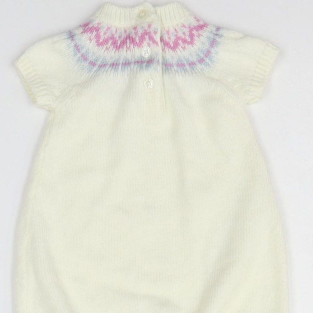 Cherokee Girls Yellow   Jumper Dress  Size 0-3 Months