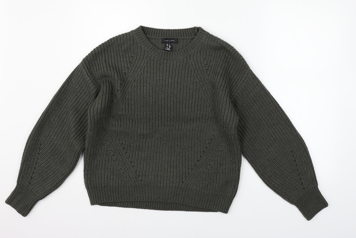 New Look Womens Gold   Pullover Jumper Size S