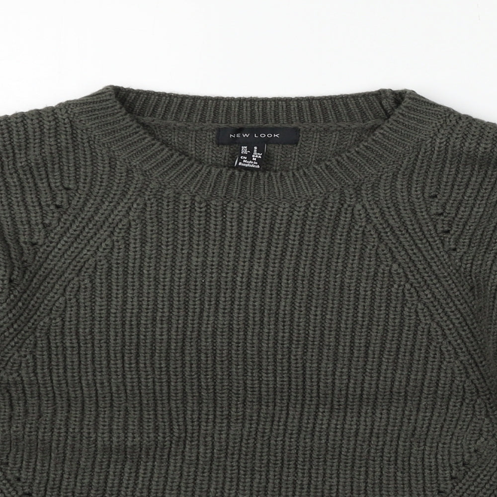 New Look Womens Gold   Pullover Jumper Size S