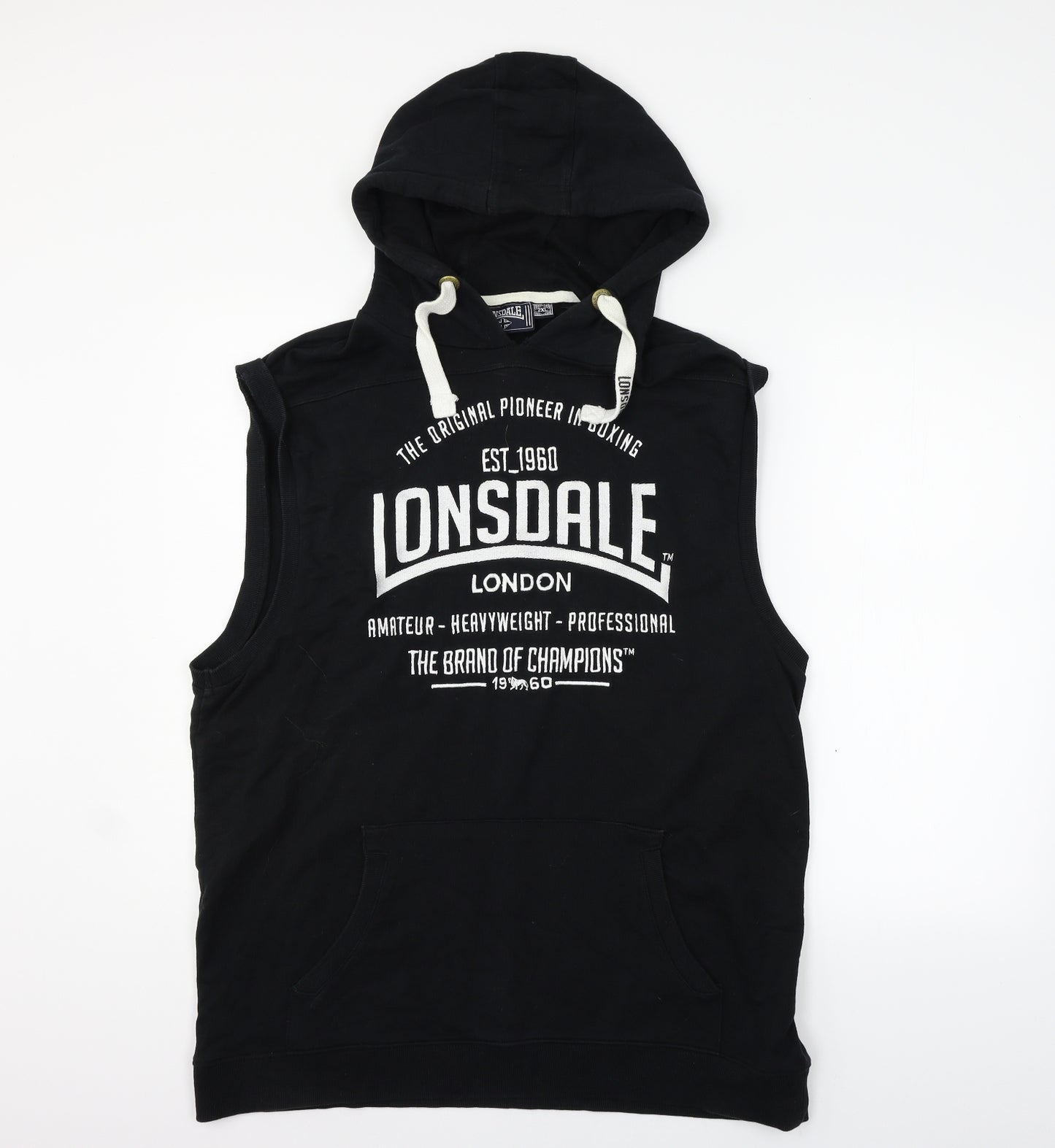Lonsdale Womens Black   Pullover Jumper Size 2XL