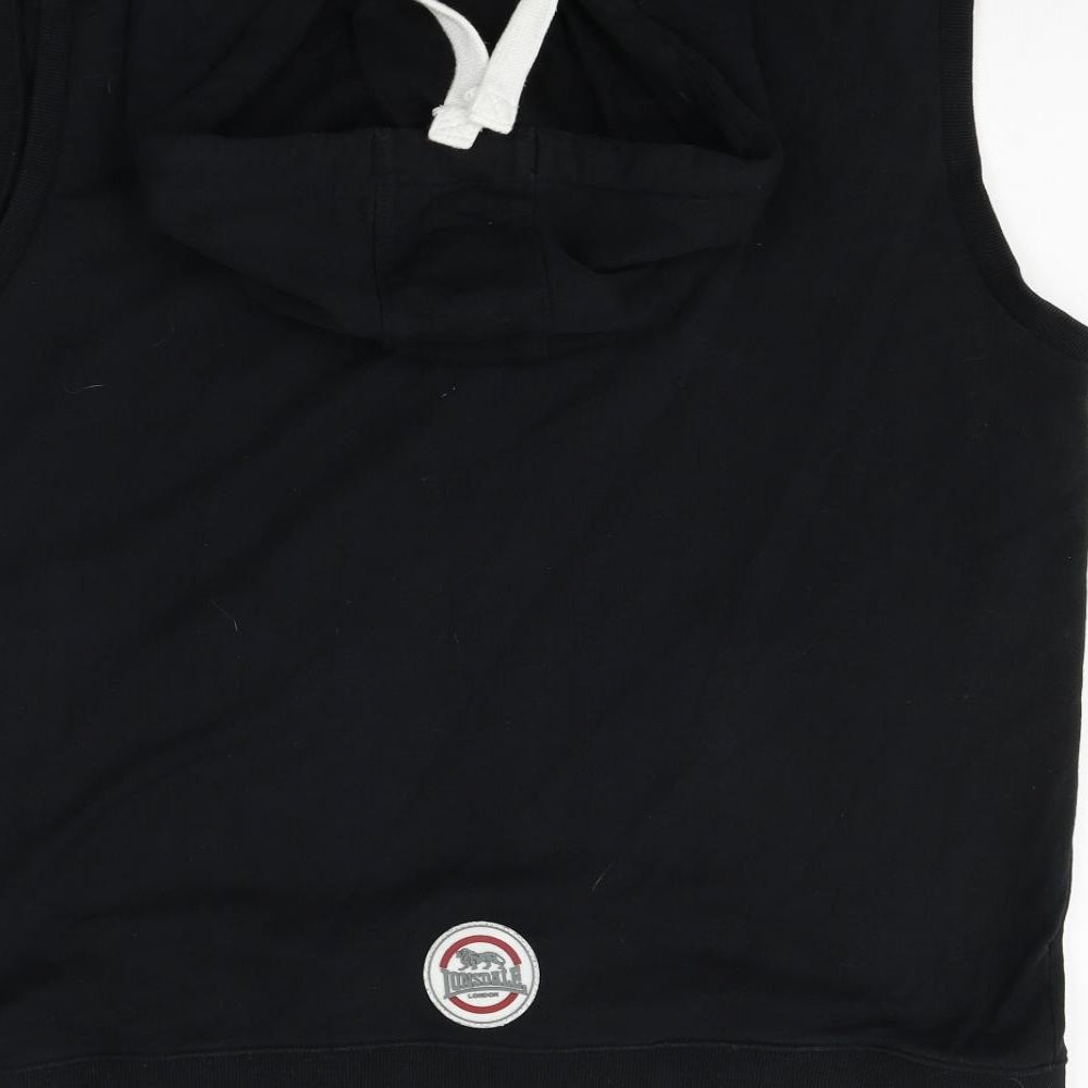 Lonsdale Womens Black   Pullover Jumper Size 2XL