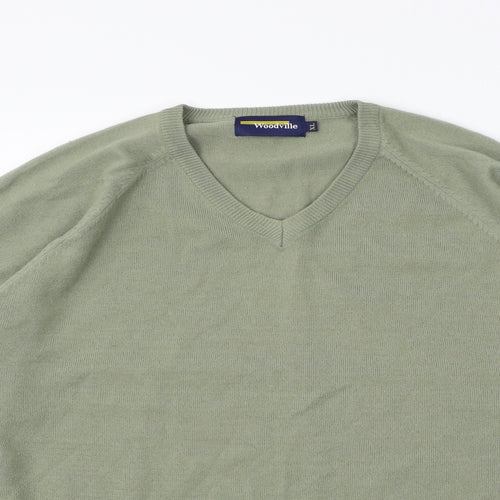 Woodville Womens Green   Pullover Jumper Size XL