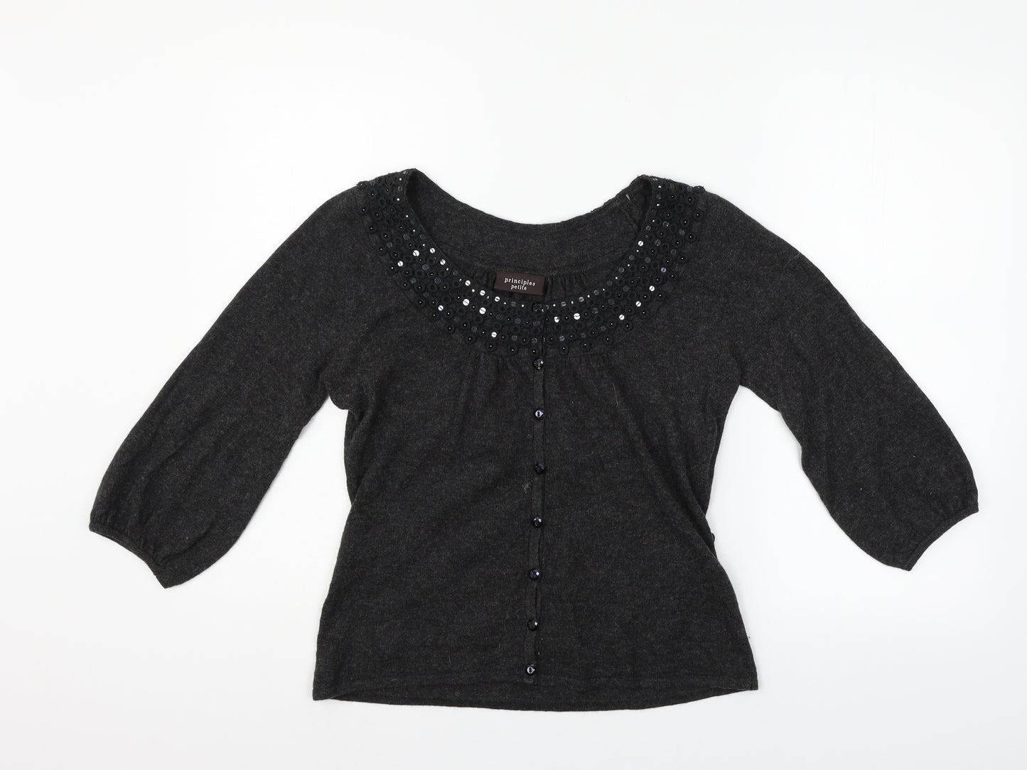 Principles Womens Grey   Pullover Jumper Size 12