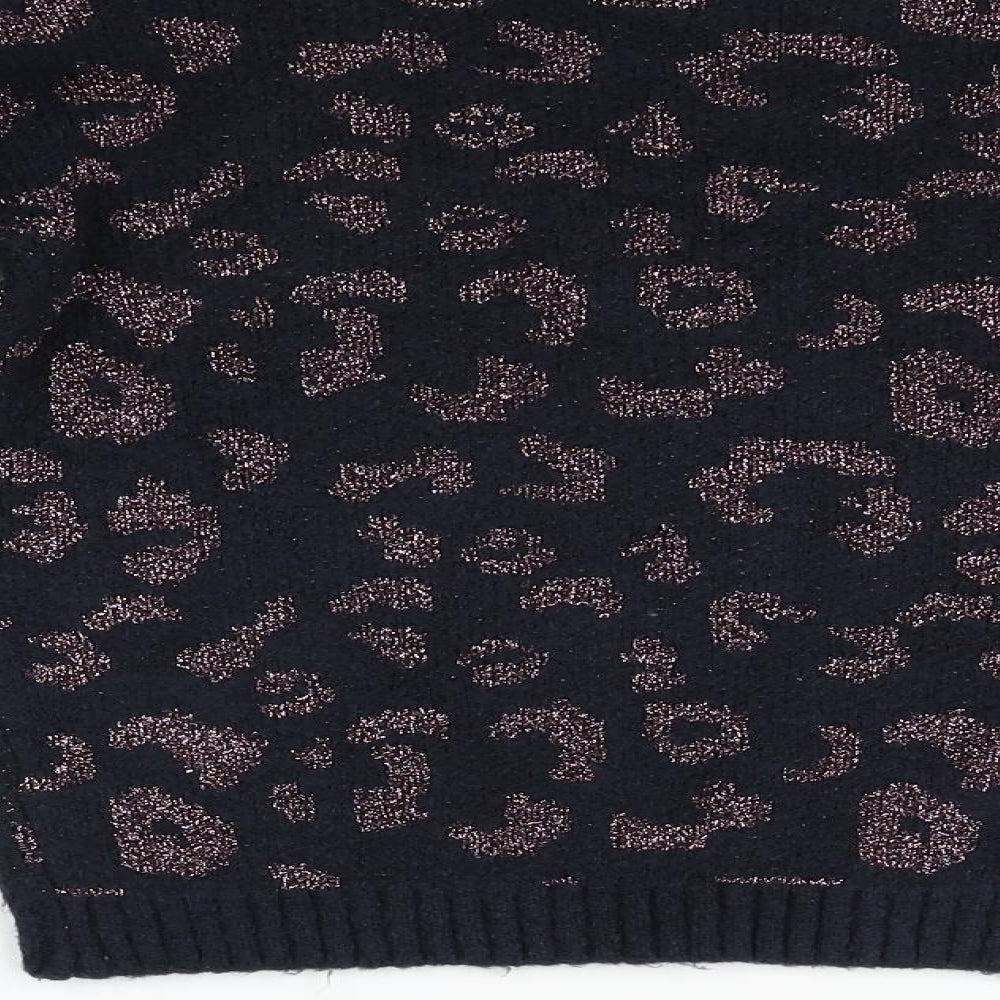 Primark Girls Blue Animal Print  Pullover Jumper Size 11-12 Years
