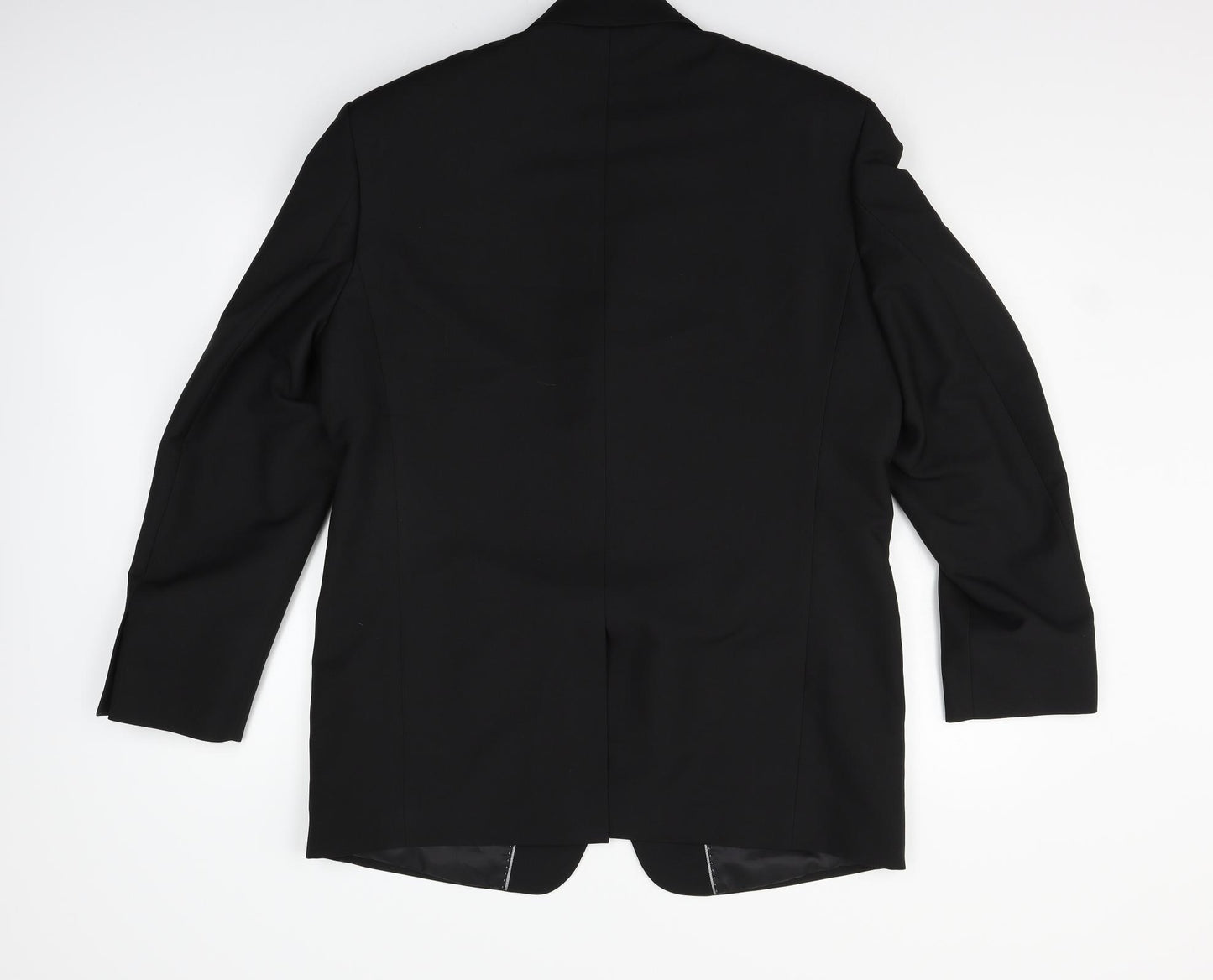 Cedar Wood State Mens Black   Jacket Suit Size 42