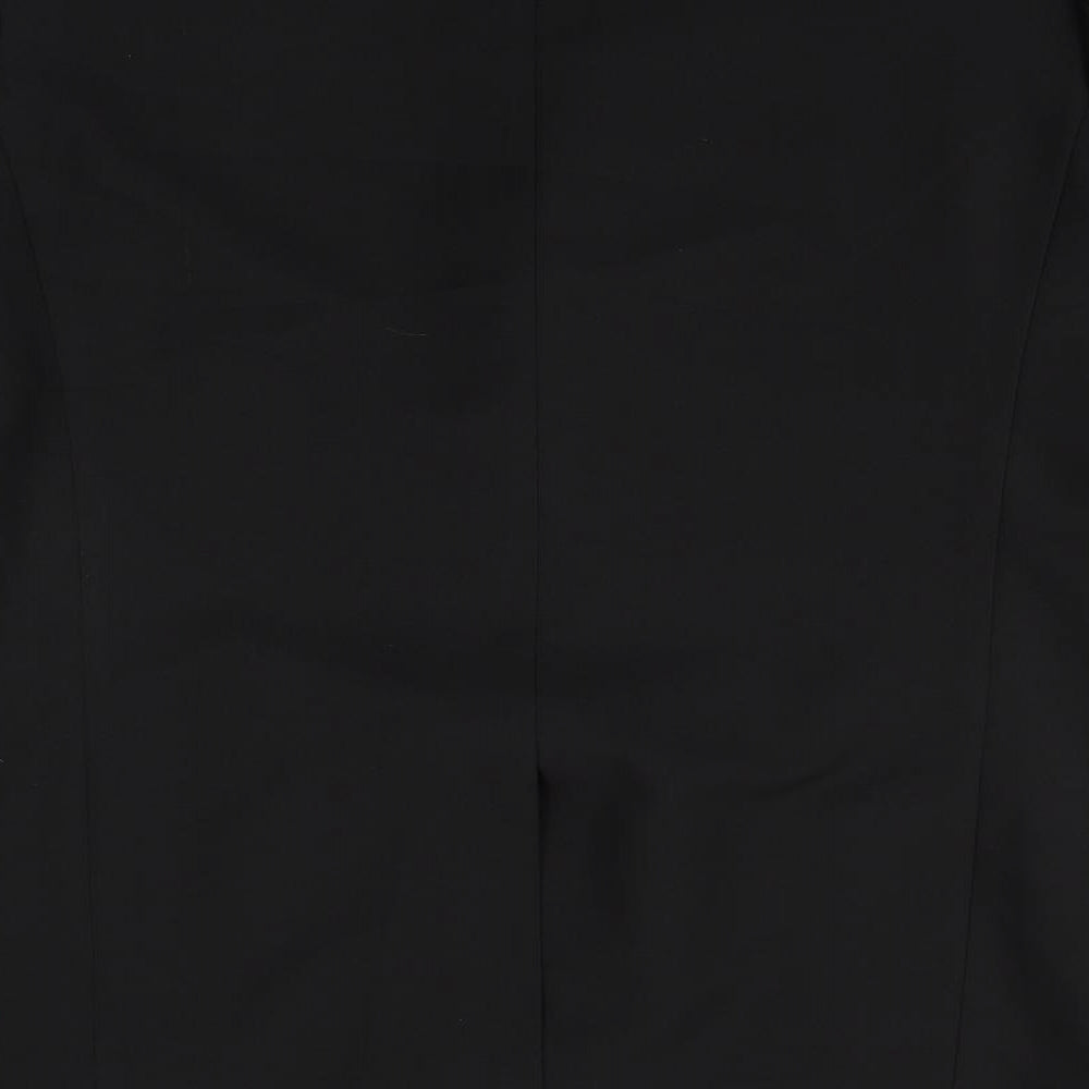 Cedar Wood State Mens Black   Jacket Suit Size 42