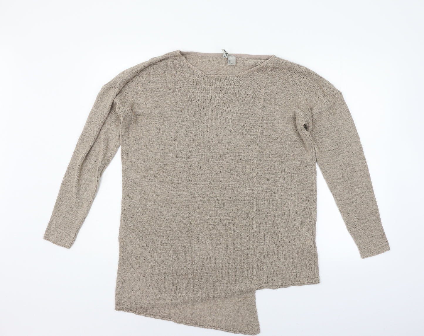 Divided Womens Beige   Pullover Jumper Size M