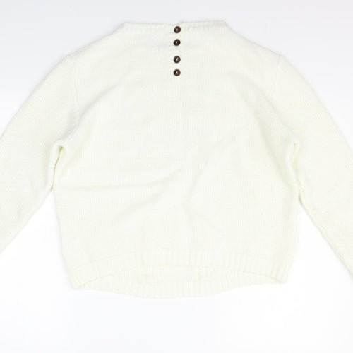Dandara Womens Yellow   Pullover Jumper Size L