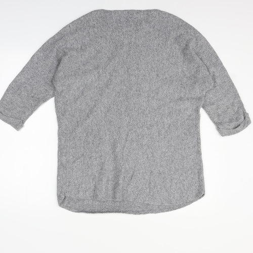 Viz A Viz Womens Grey   Pullover Jumper Size L