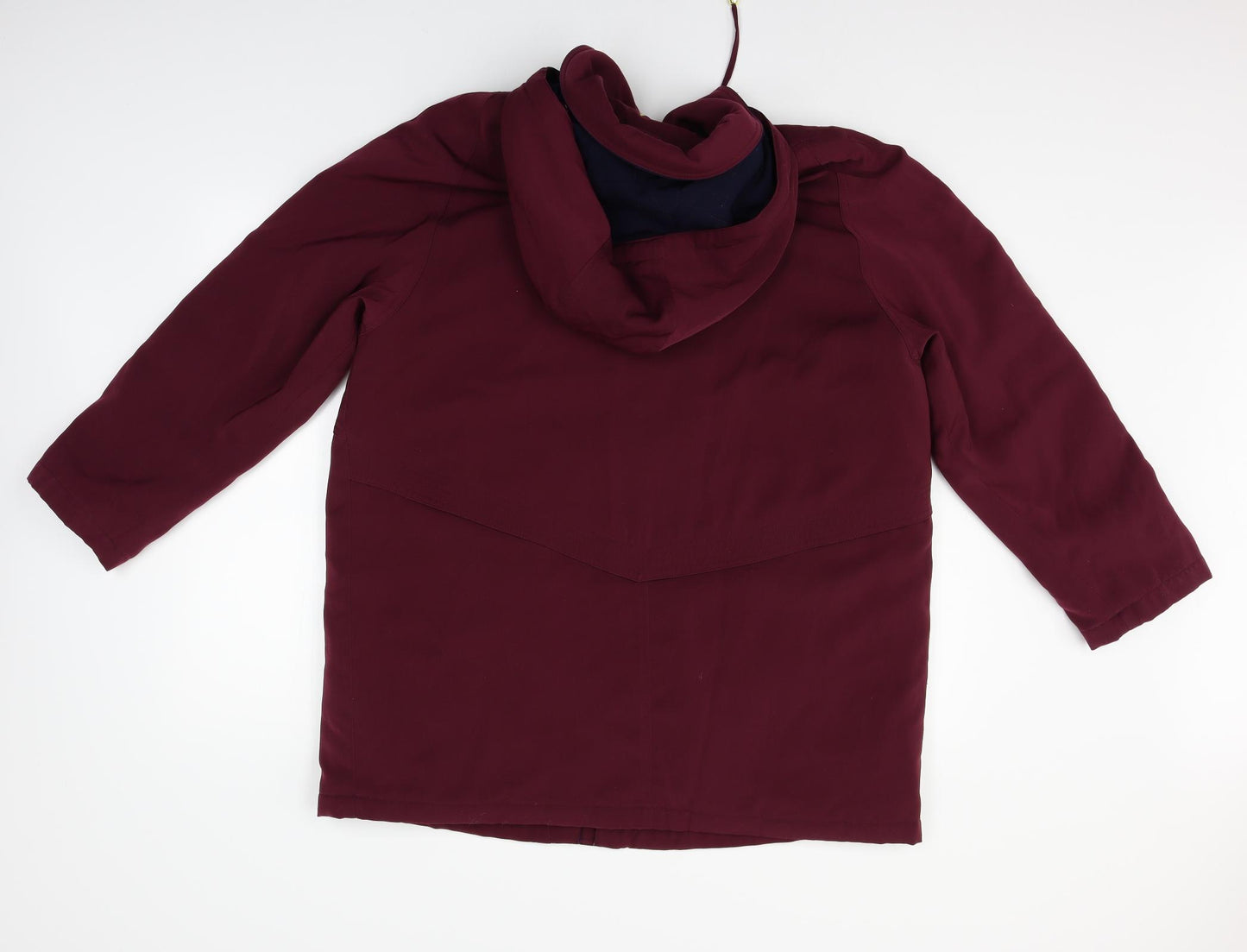 DAVID BARRY Womens Red   Jacket Coat Size 16