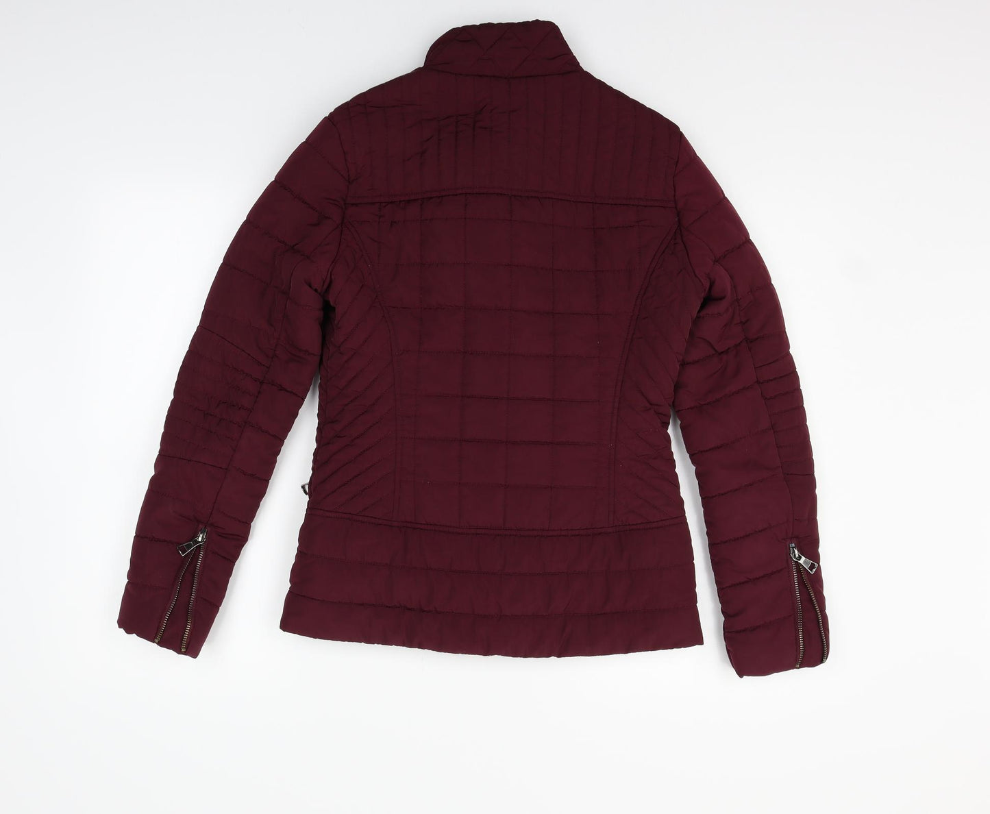 New Look Womens Red   Jacket Coat Size 8
