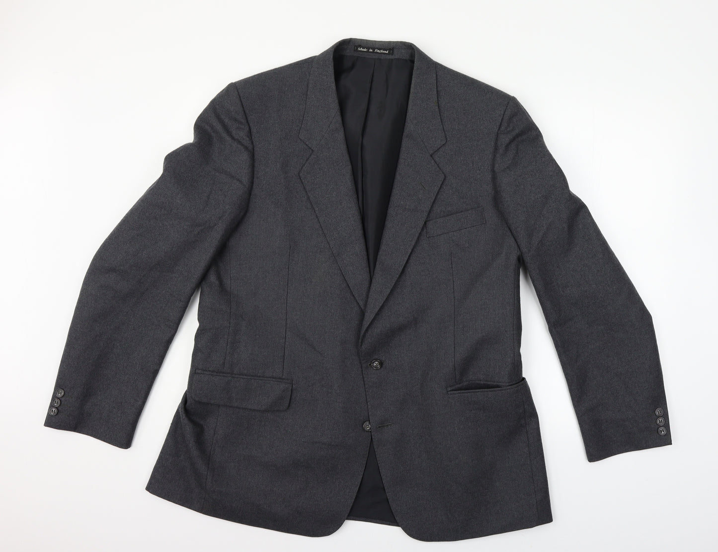 hasbarry of england  Mens Grey   Jacket Blazer Size S