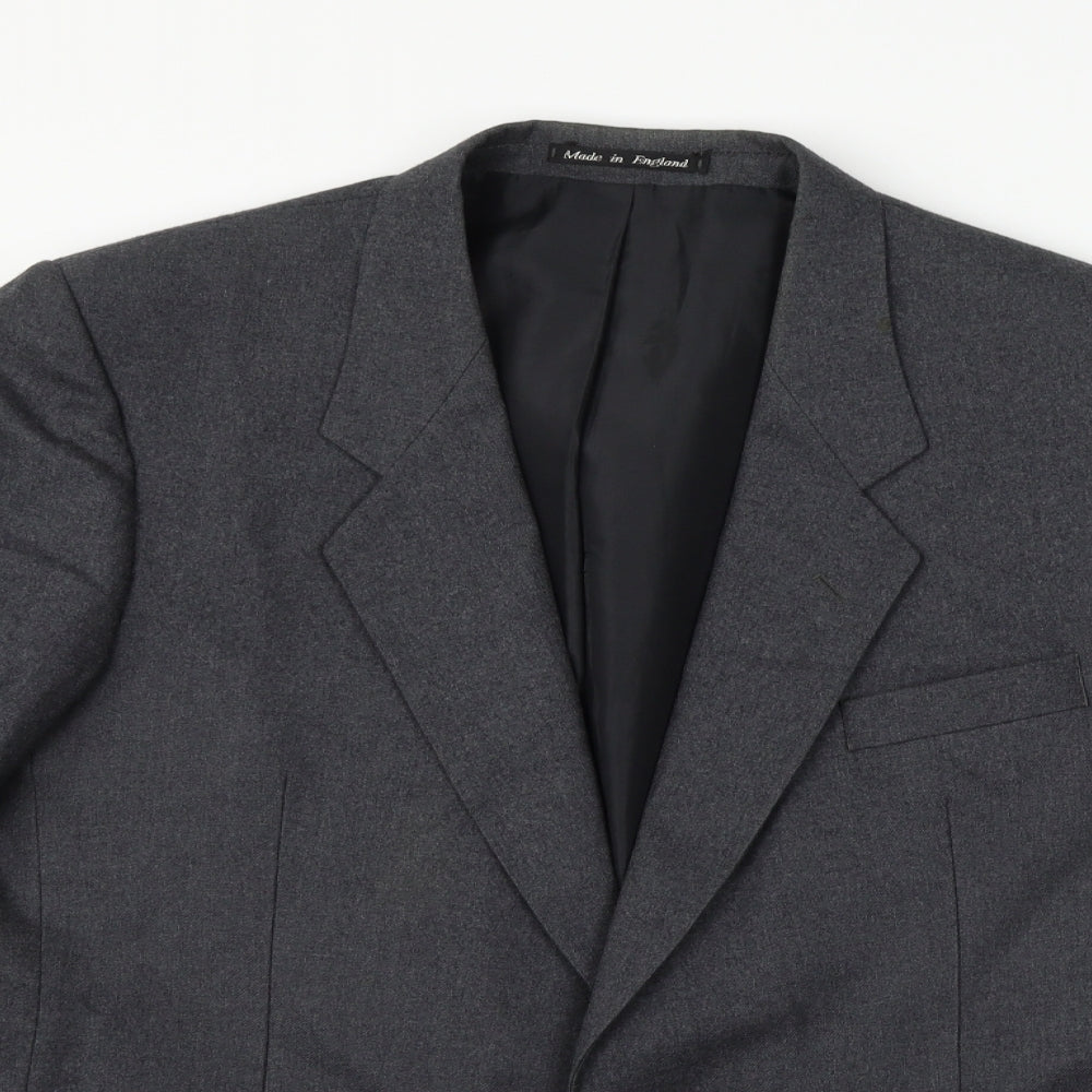 hasbarry of england  Mens Grey   Jacket Blazer Size S