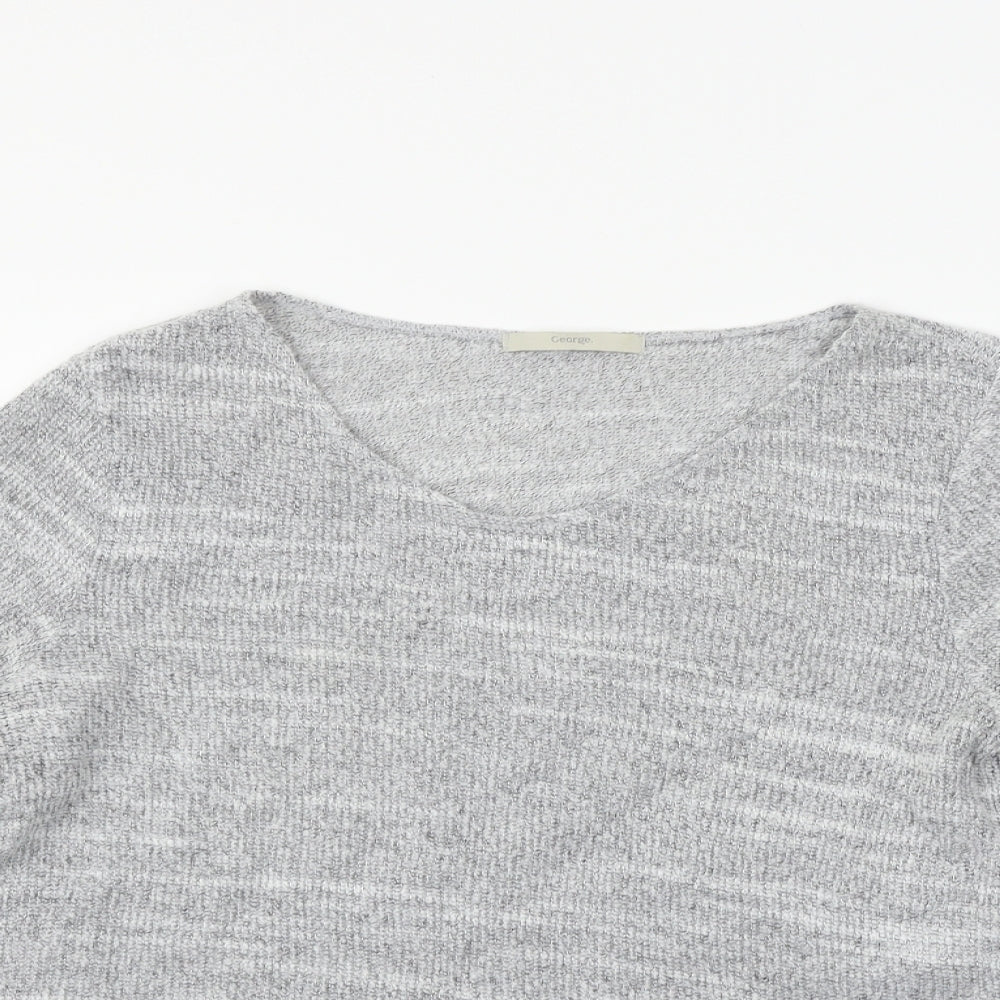 George Womens Grey   Pullover Jumper Size 16