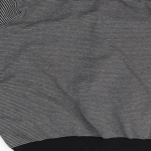 Cedar Wood State Womens Grey Striped  Cardigan Jumper Size XL
