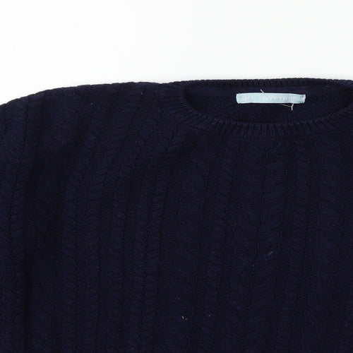 Avenue Womens Blue   Pullover Jumper Size 12