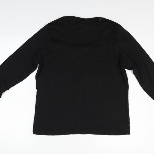 BEING CASUAL Womens Black   Pullover Jumper Size 16