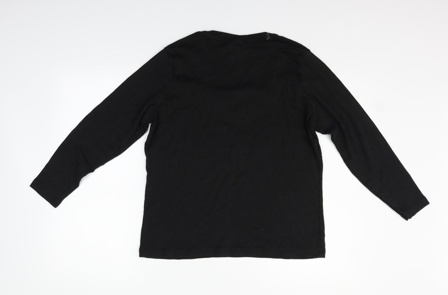 BEING CASUAL Womens Black   Pullover Jumper Size 16
