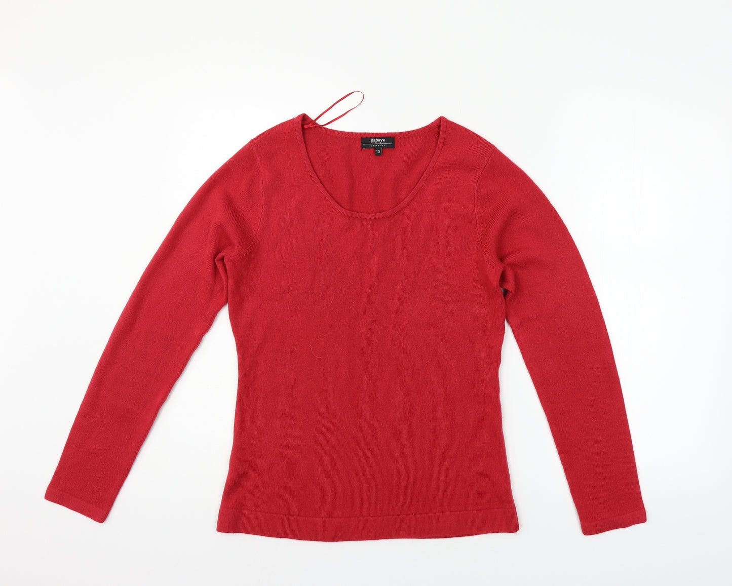Papaya Womens Red   Pullover Jumper Size 10