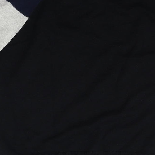 NEXT Girls Black Geometric  Pullover Jumper Size 9 Years