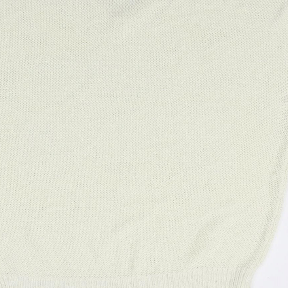 Wallis Womens Yellow   Pullover Jumper Size M