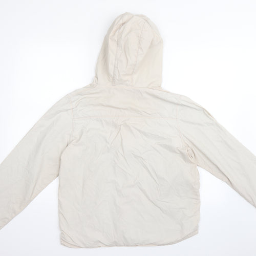 sela Womens Beige   Varsity Jacket Coat Size 16
