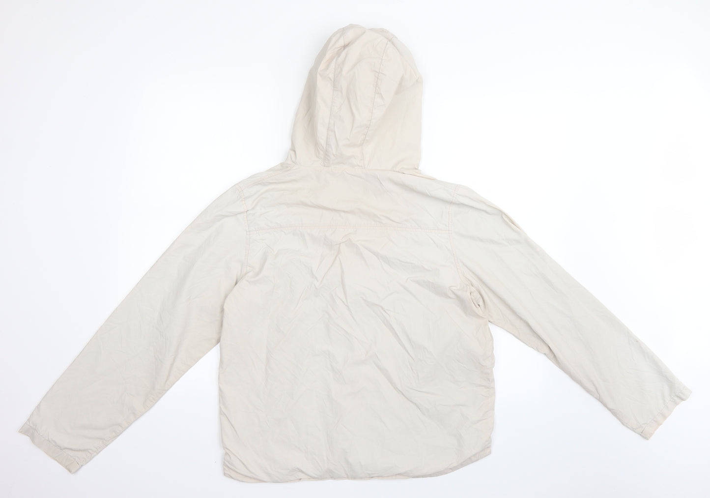 sela Womens Beige   Varsity Jacket Coat Size 16