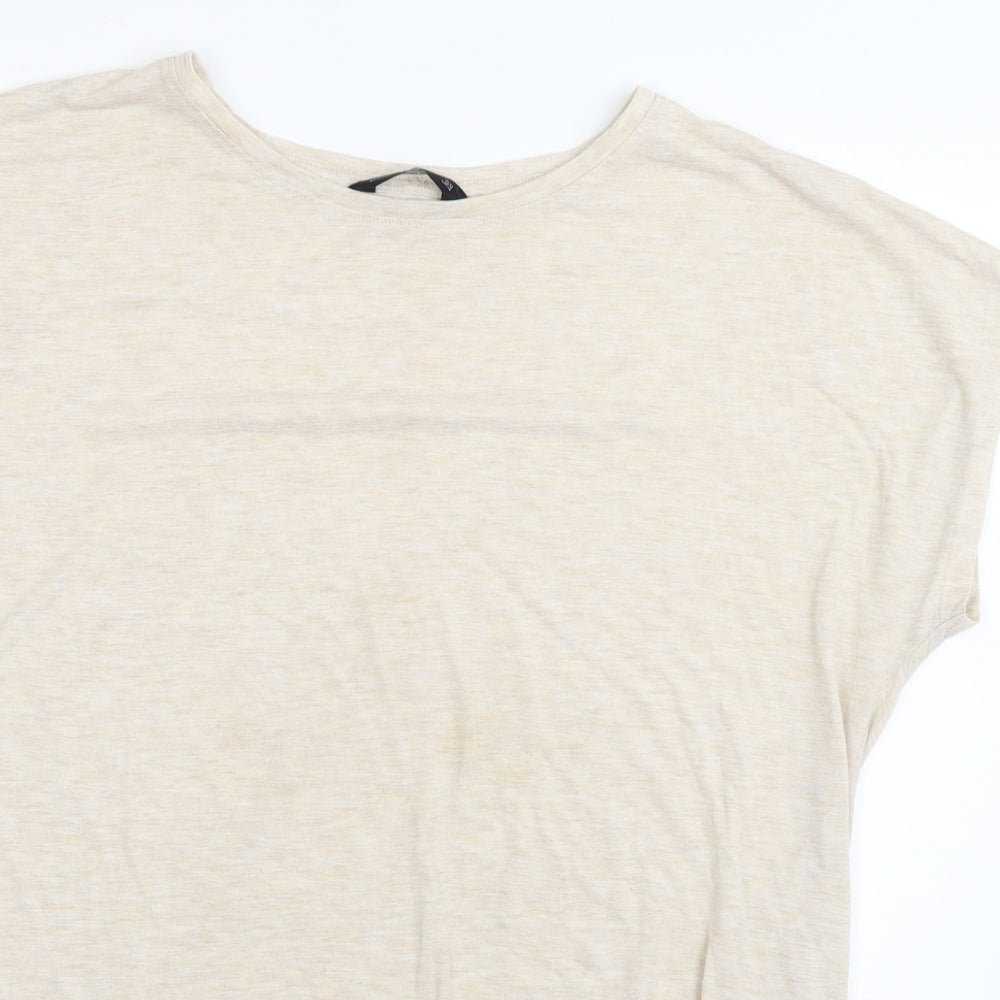 F&F Womens Beige   Basic T-Shirt Size 20