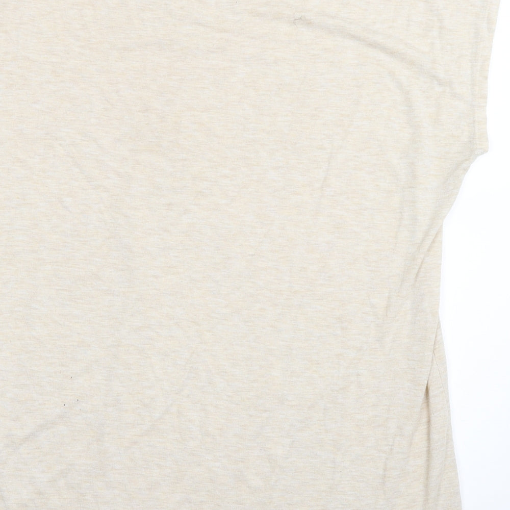 F&F Womens Beige   Basic T-Shirt Size 20