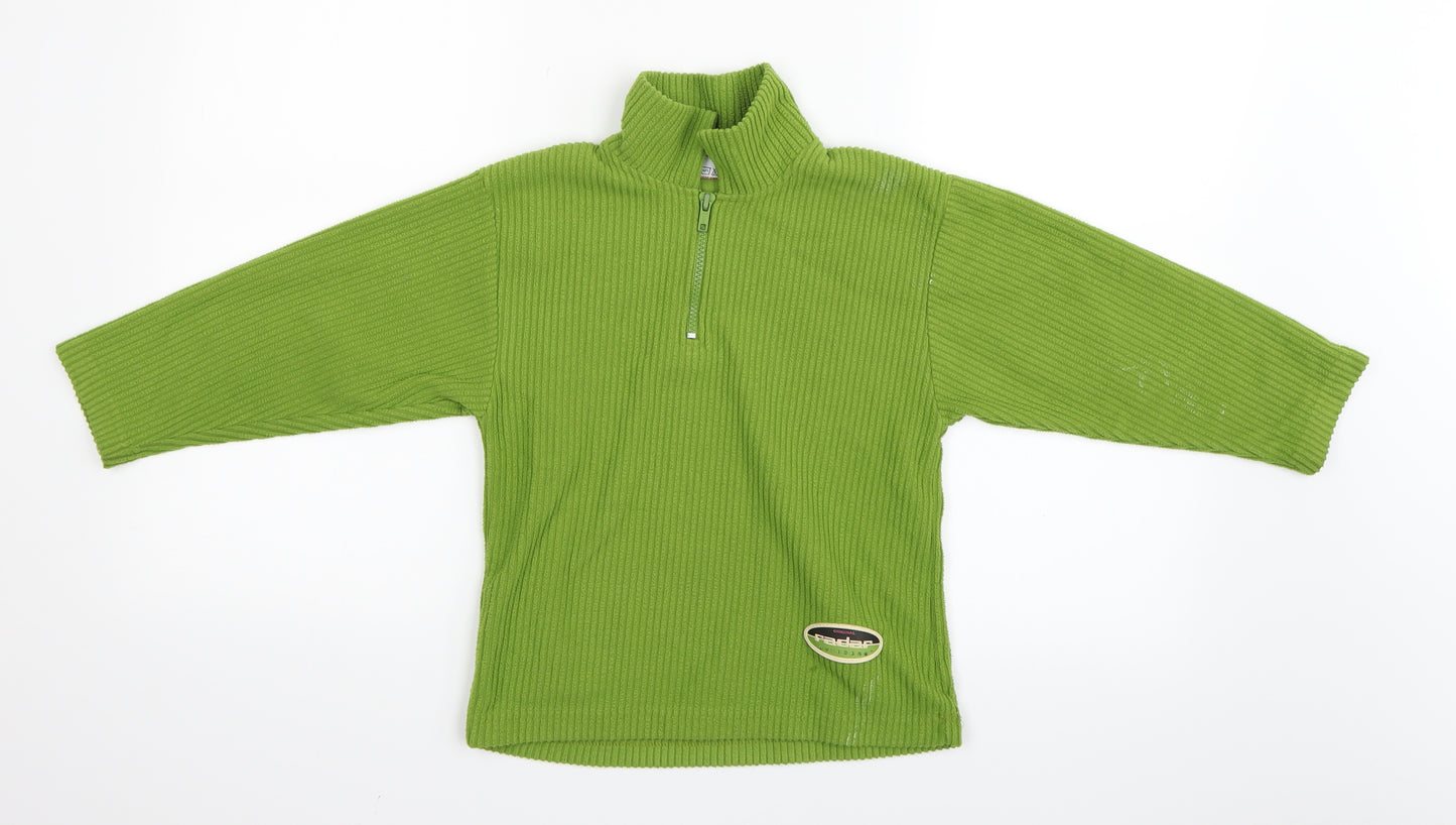 radar Boys Green   Pullover Jumper Size 3-4 Years