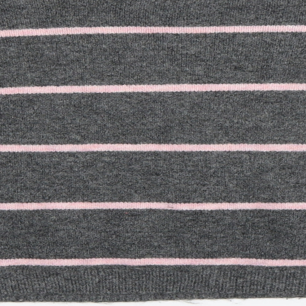 Topshop Womens Grey Striped  Camisole Blouse Size 10