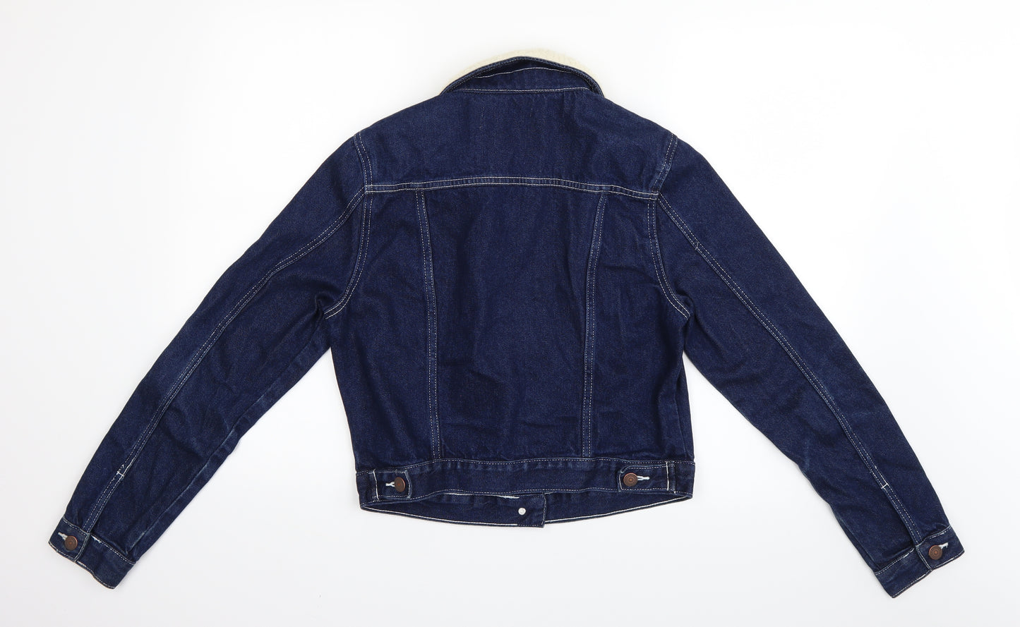 New Look Womens Blue  Denim Jacket  Size 10