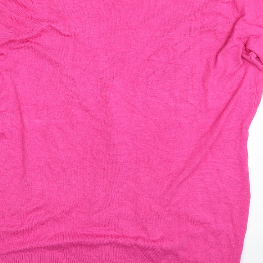 NEXT Womens Pink   Cardigan Jumper Size 14