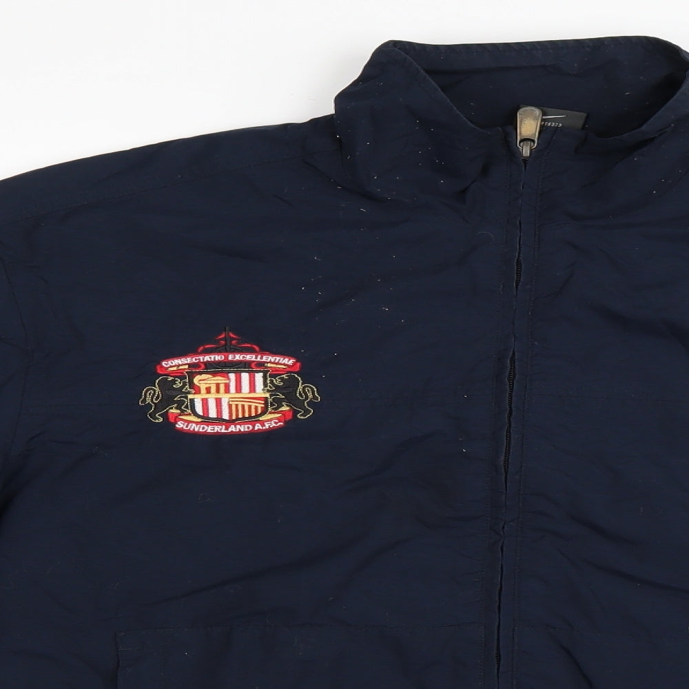 Nike Mens Blue   Windbreaker Coat Size M  - Football